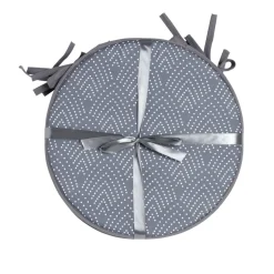 Galette de chaise ronde x4 avec motif Ø38cm (4 modèles) < Gifi Outlet