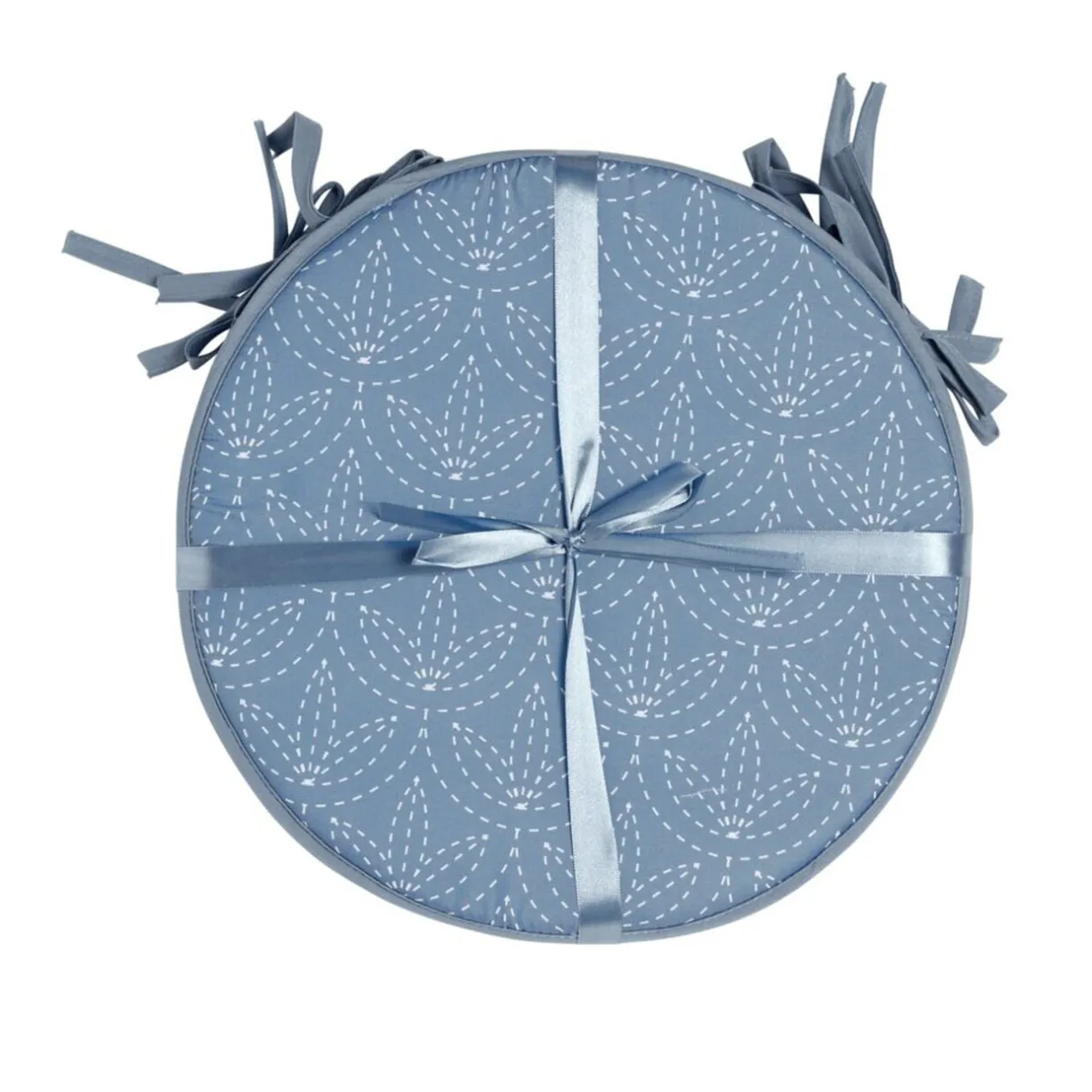 Galette de chaise ronde x4 avec motif Ø38cm (4 modèles) < Gifi Outlet