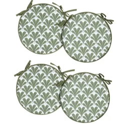 Galette de chaise ronde x4 avec motif Ø38cm (4 modèles) < Gifi Outlet