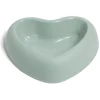 Gamelle antidérapante forme coeur plastique 26,5x22x6,5cm - 2 coloris < Gifi