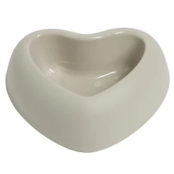 Gamelle antidérapante forme coeur plastique 18x15x5,5cm - 2 coloris < Gifi Best