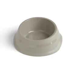 Gamelle antidérapante pour chien plastique gris Ø23,5xH.10cm
