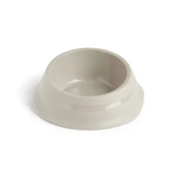 Gamelle antidérapante pour chien plastique gris Ø19xH.8cm