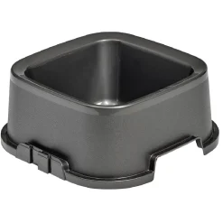 Gamelle carrée bleue 3,2 L - plastique 29x29xH12cm