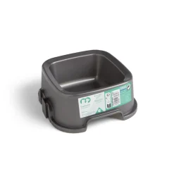 Gamelle carrée grise 500ml - plastique 16,6x16,6xH6,5cm < Gifi Sale