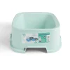 Gamelle carrée pour chien plastique vert 3,2L - 29x29xH.12cm < Gifi