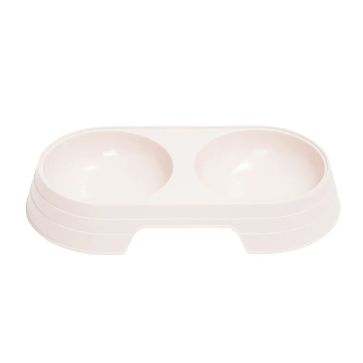 Gamelle double pour animaux - 2 coloris