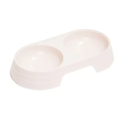 Gamelle double pour animaux - 2 coloris