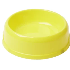 Gamelle pour chien ou chat ronde plastique rouge Ø21,5xH6,5cm < Gifi Outlet