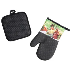 Gant de cuisine manique motifs chats