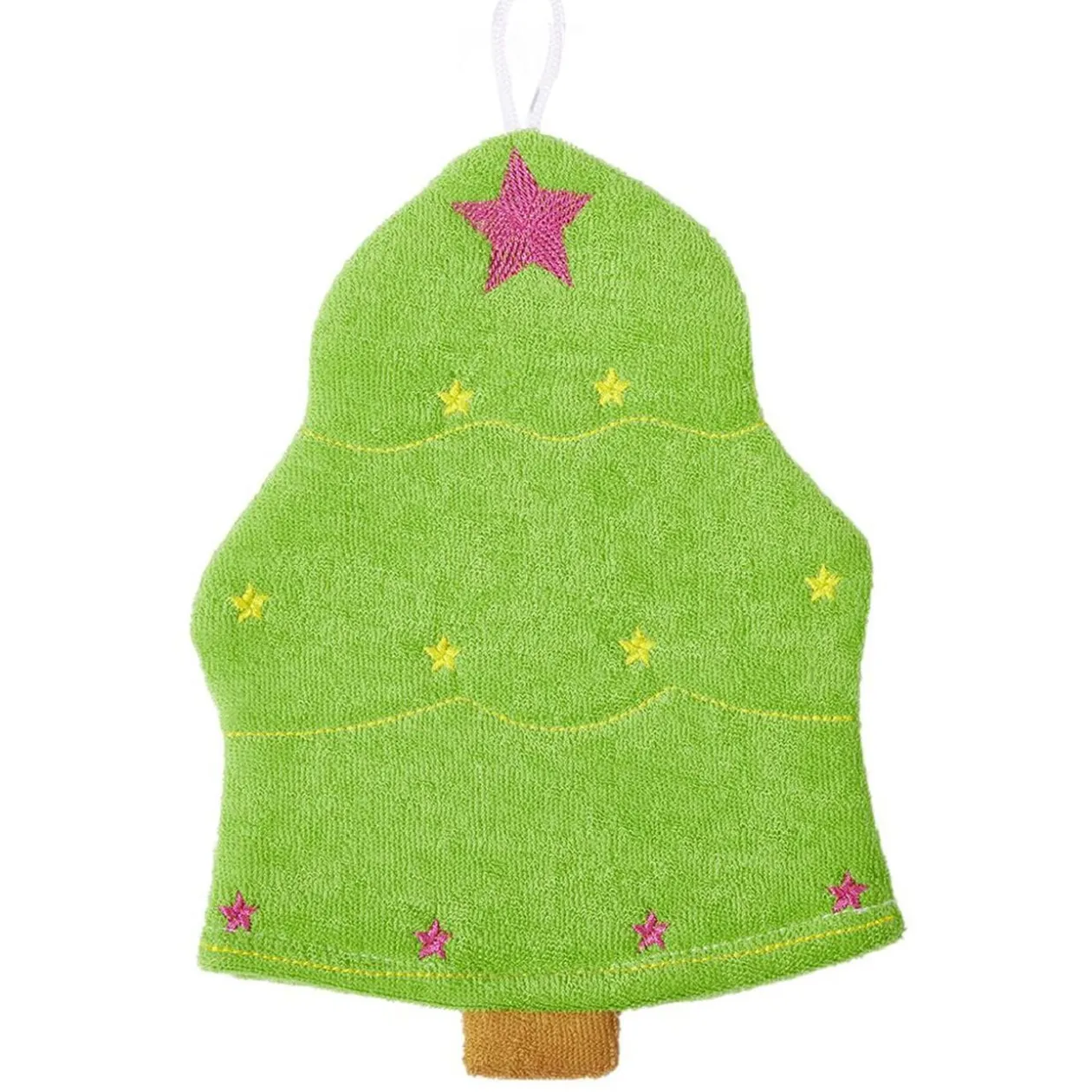 Gant de toilette design Noël