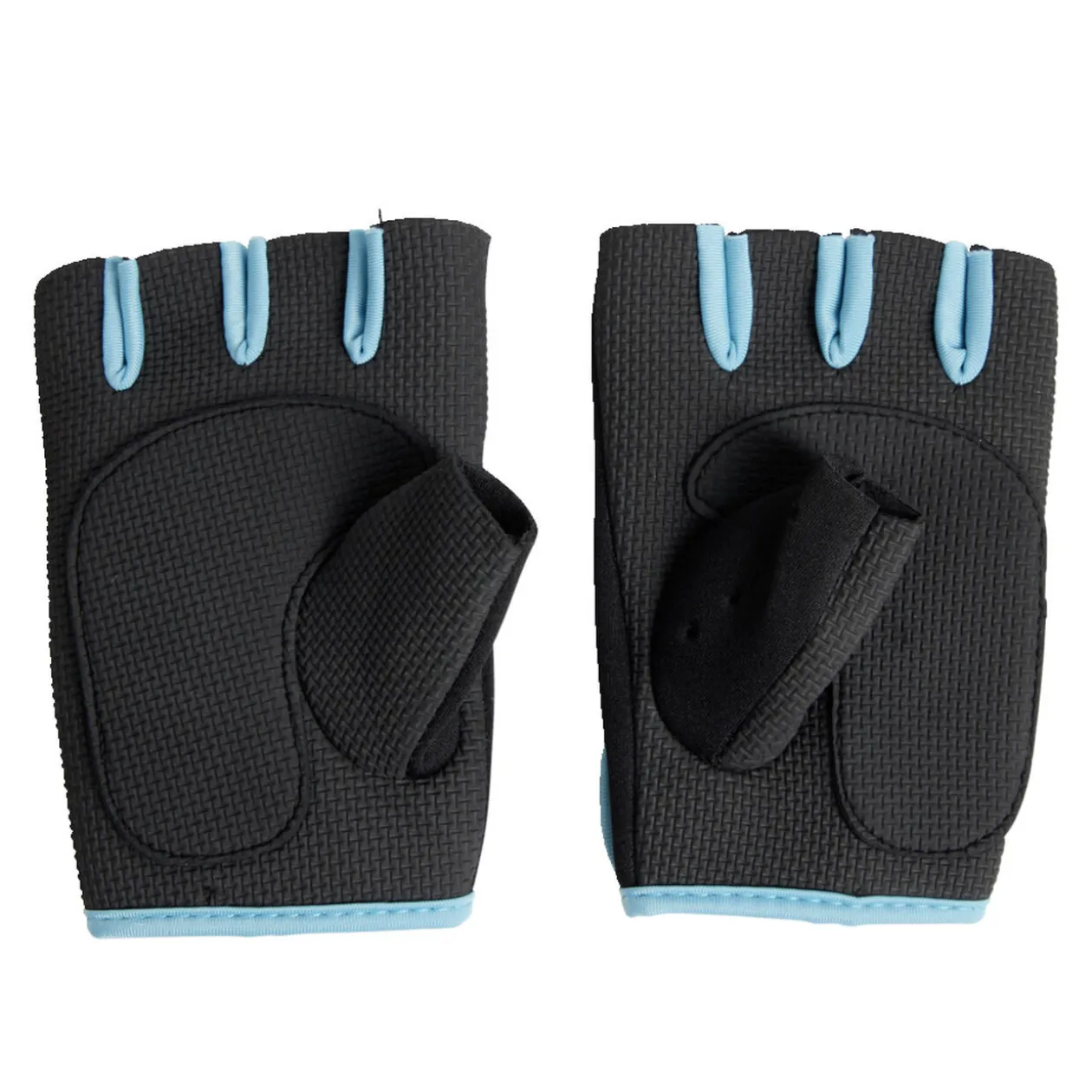 Gants de sport néoprène et polyester noir