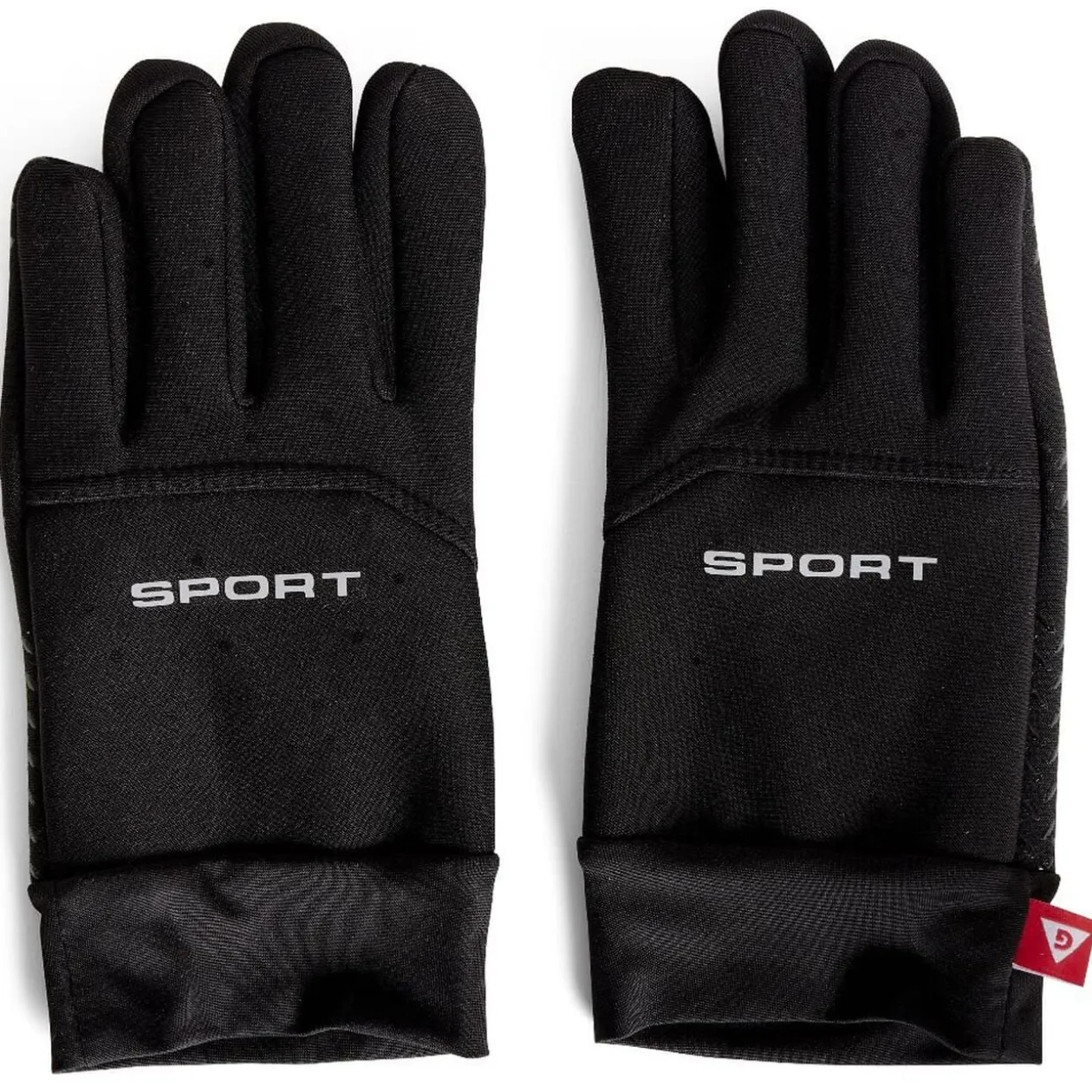 Gant tactile adulte 2 doigts noir
