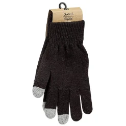Gant tactile écran acrylique Taille unique 4 couleurs < Gifi Outlet