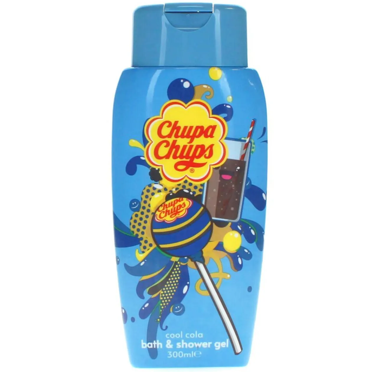 Gel douche Chupa Chups 2en1 bain moussant cola 300ml