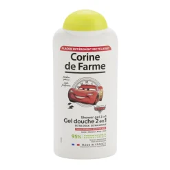 Gel douche enfant Cars Corine de Farme corps et cheveux 300ml < Gifi Outlet