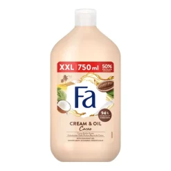 Gel douche et bain Fa Cream & Oil parfum beurre de cacao 750ml