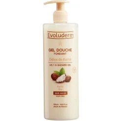 Gel douche Evoluderm délice karité 500 ml