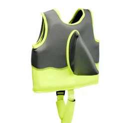 Gilet de natation enfant flottaison aileron vert et gris 2/3ans < Gifi