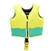 Gilet de natation enfant flottaison jaune et vert 3/6ans