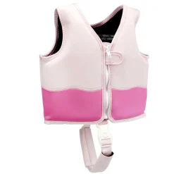 Gilet de natation enfant flottaison rose 2/3ans