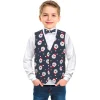 Gilet et noeud papillon de Noël enfant 6/8 ans < Gifi Discount