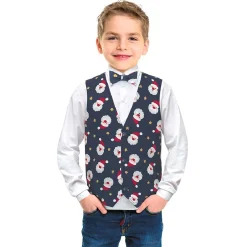 Gilet et noeud papillon de Noël enfant 6/8 ans < Gifi Discount