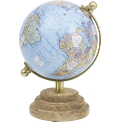 Globe terrestre déco en bois < Gifi Outlet
