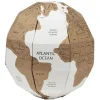 Globe terrestre à gratter H.23 cm