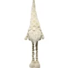 Gnome debout décoratif jambes extensibles H97cm (2 modèles)