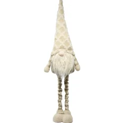 Gnome debout décoratif jambes extensibles H97cm (2 modèles)