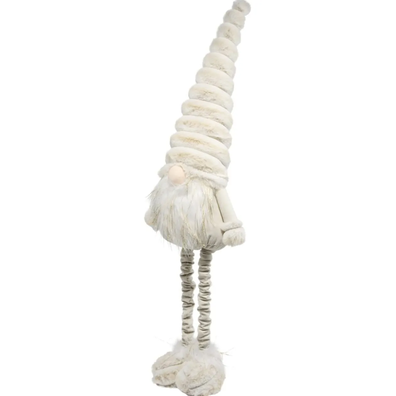Gnome debout décoratif jambes extensibles H97cm (2 modèles)