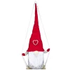 Gnome de Noël sur balançoire H48cm