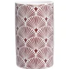 Gobelet céramique vague japonaise blanc et rouge Ø6xH10,5cm < Gifi Hot