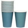 Gobelet en carton bleu canard 36 cl x12 < Gifi Hot