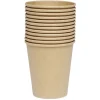 Gobelet en carton kraft marron 24 cl x12 < Gifi Clearance