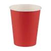 Gobelet en carton rouge et blanc 25 cl x12 < Gifi Best