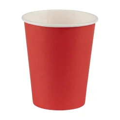 Gobelet en carton rouge et blanc 25 cl x12 < Gifi Best