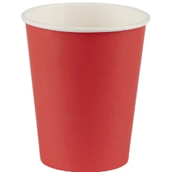 Gobelet en carton rouge et blanc 25 cl x12 < Gifi Best