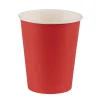 Gobelet en carton rouge et blanc 21 cl x50 < Gifi