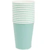 Gobelet en carton vert sauge 25cl x12