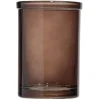 Gobelet en verre transparent ambre brun Ø7,5xH10,5cm < Gifi Best