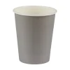 Gobelet gris clair en carton 25 cl x12