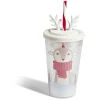 Gobelet paille Noël 470ml - 2 modèles < Gifi Online