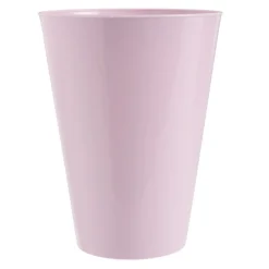 Gobelet plastique 43cl réutilisable couleur unie Ø5xH9cm (3 modèles)