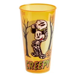 Gobelet plastique Halloween Disney Mickey eco cup Ø9xH15,5cm (2 modèles)