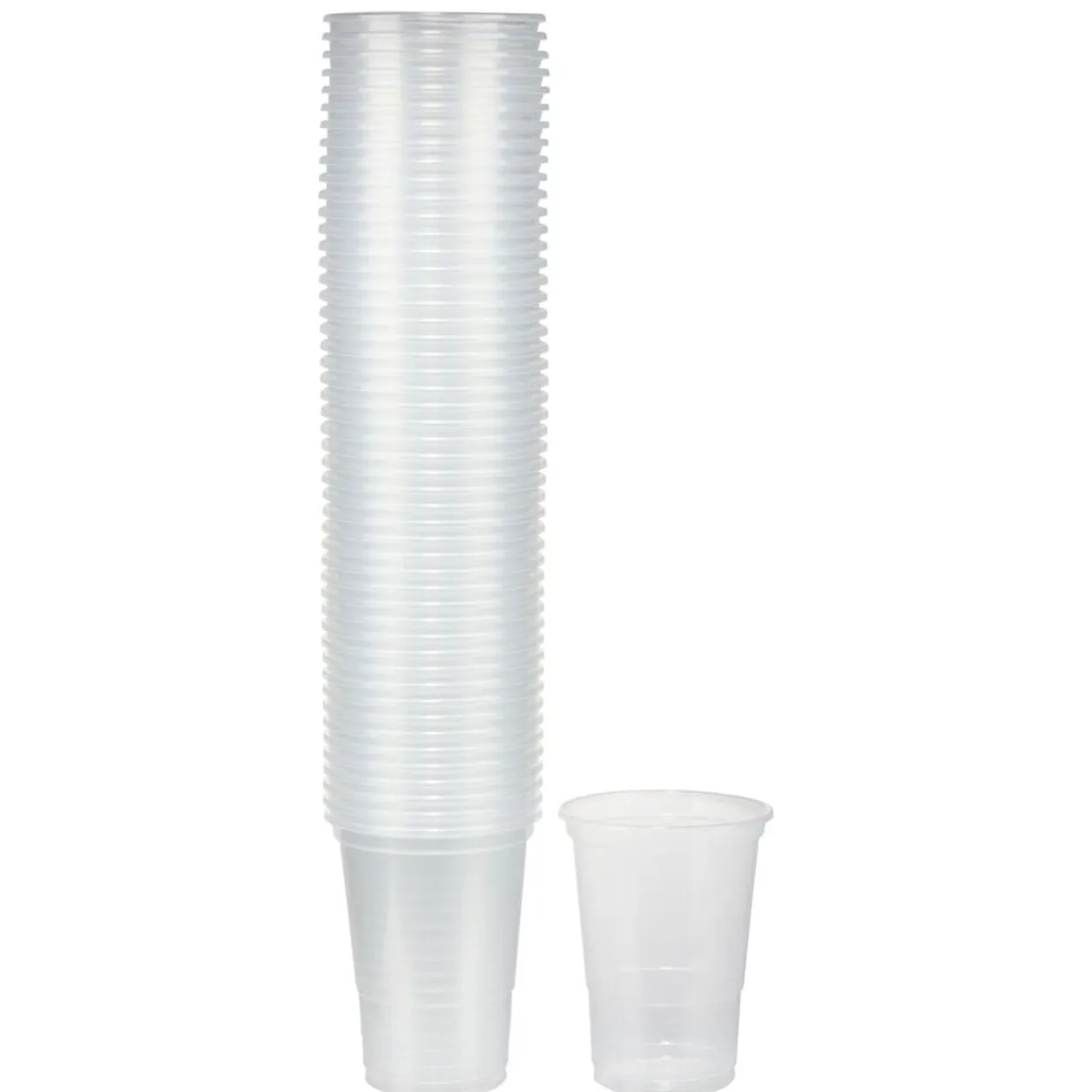 Gobelet plastique transparent 50cl x50