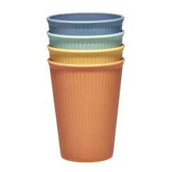 Gobelet plastique x4 à pique nique Ø8,5xH10,5cm < Gifi Clearance