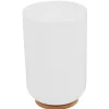 Gobelet pour salle de bain blanc naturel < Gifi Discount