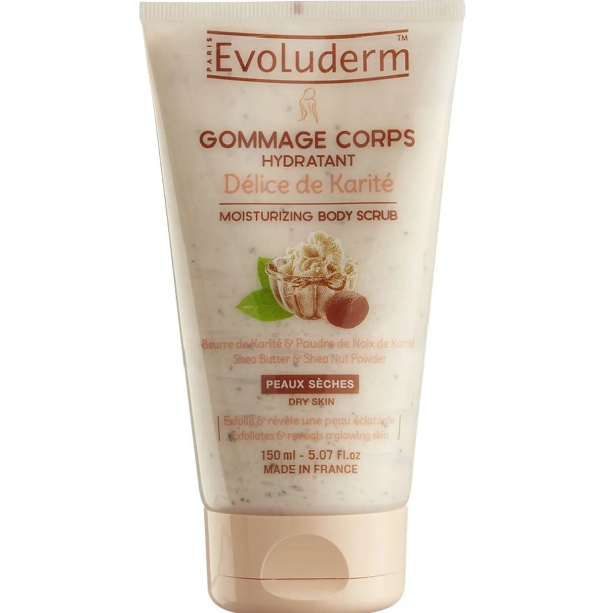 Gommage corps Evoluderm délice de karité 150 ml < Gifi Clearance